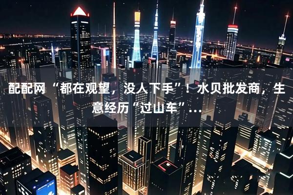 配配网 “都在观望，没人下手”！水贝批发商，生意经历“过山车”…